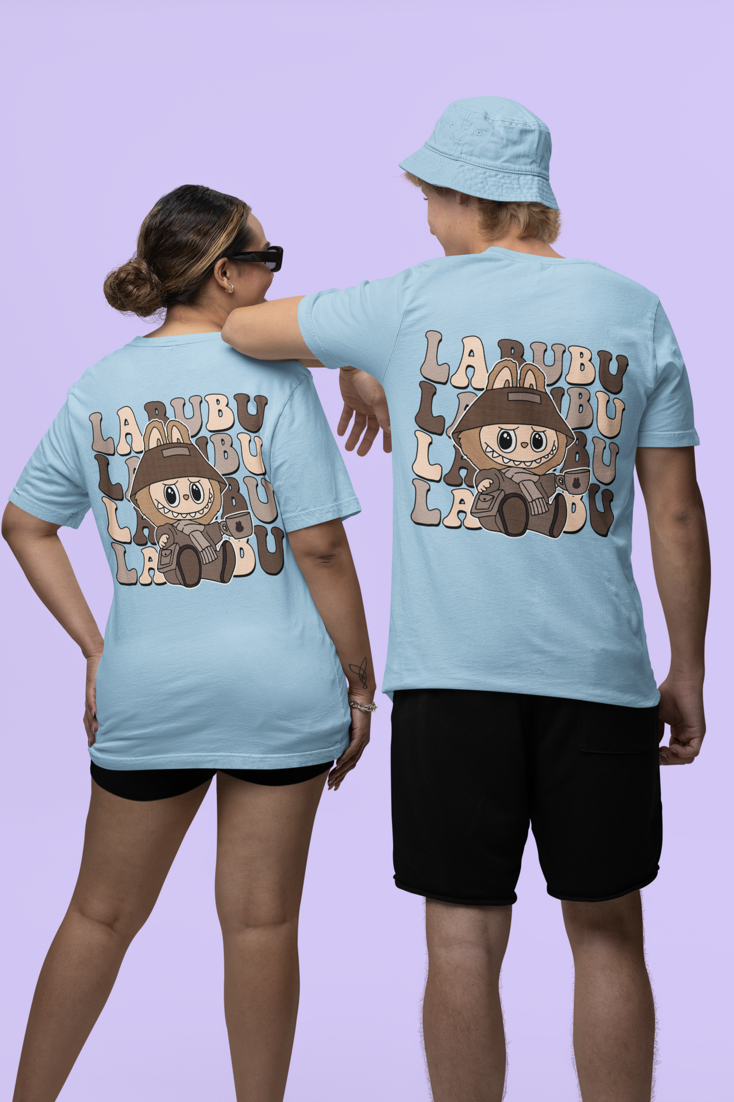 Chill with LABUBU – Unisex Oversized T-Shirt