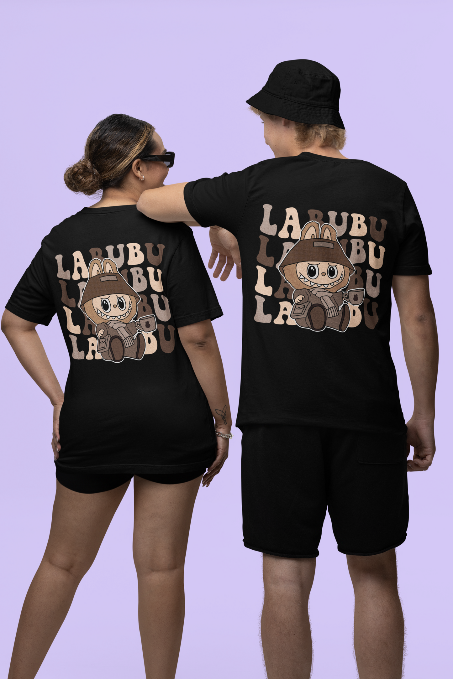 Chill with LABUBU – Unisex Oversized T-Shirt