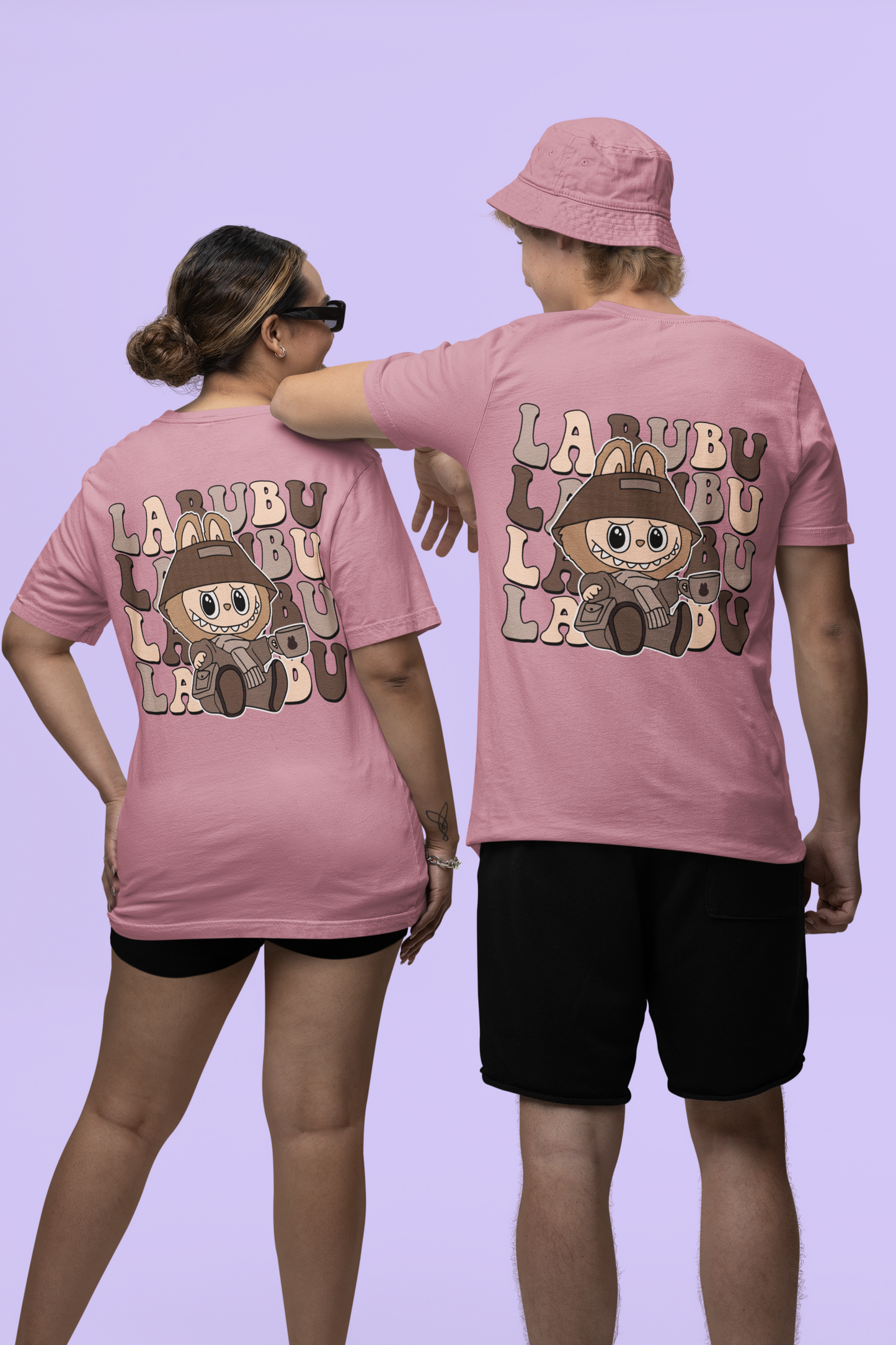 Chill with LABUBU – Unisex Oversized T-Shirt
