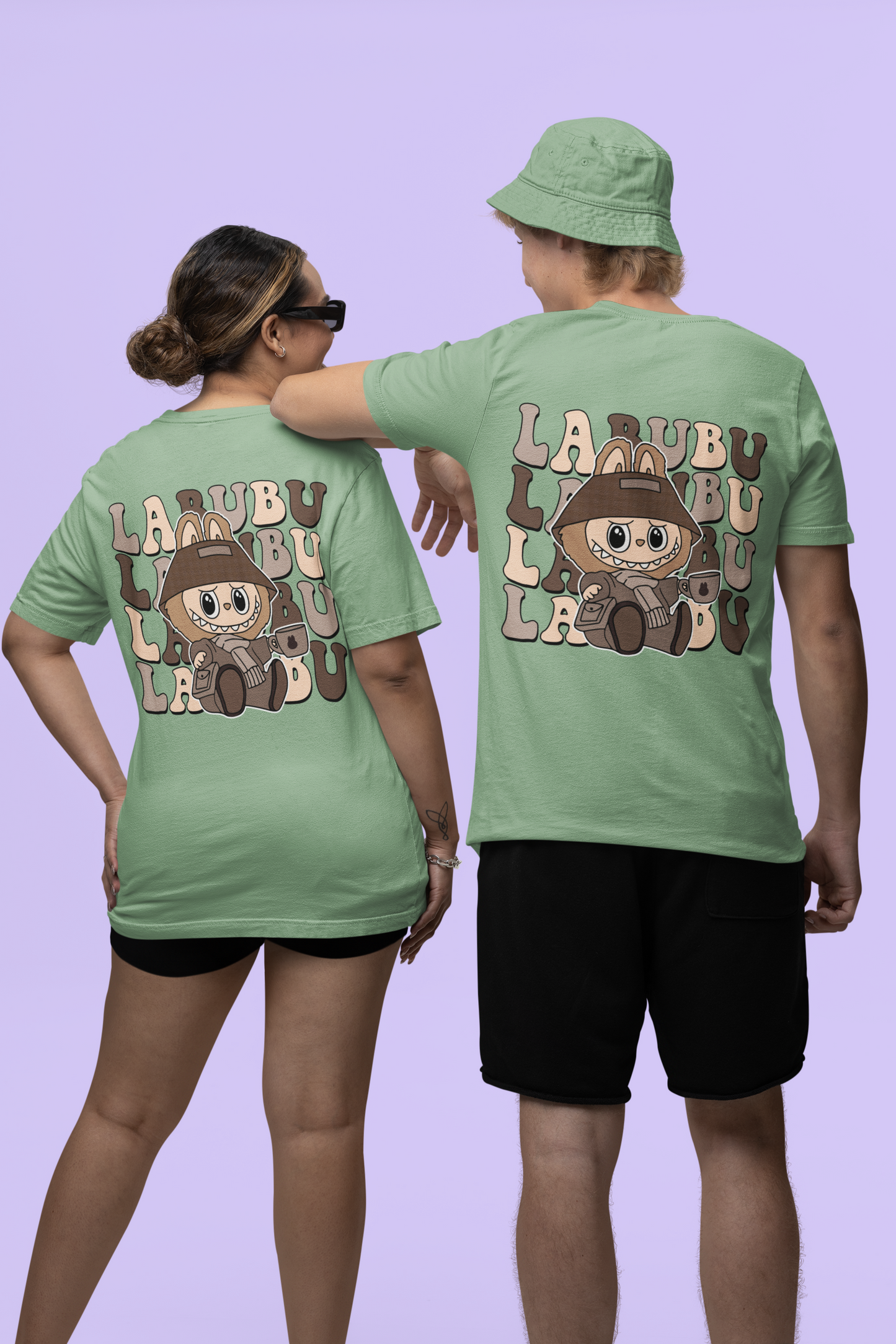 Chill with LABUBU – Unisex Oversized T-Shirt