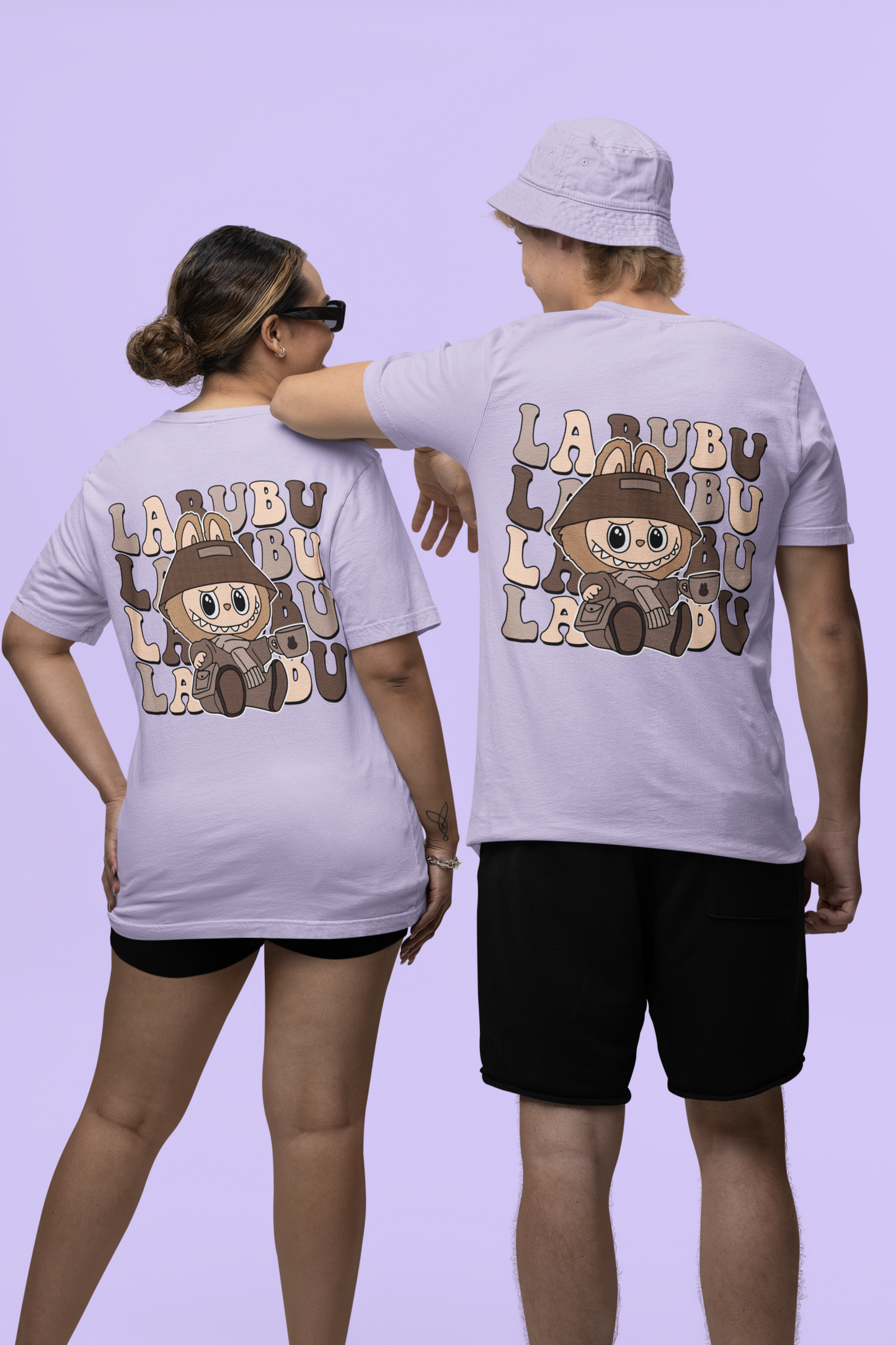 Chill with LABUBU – Unisex Oversized T-Shirt