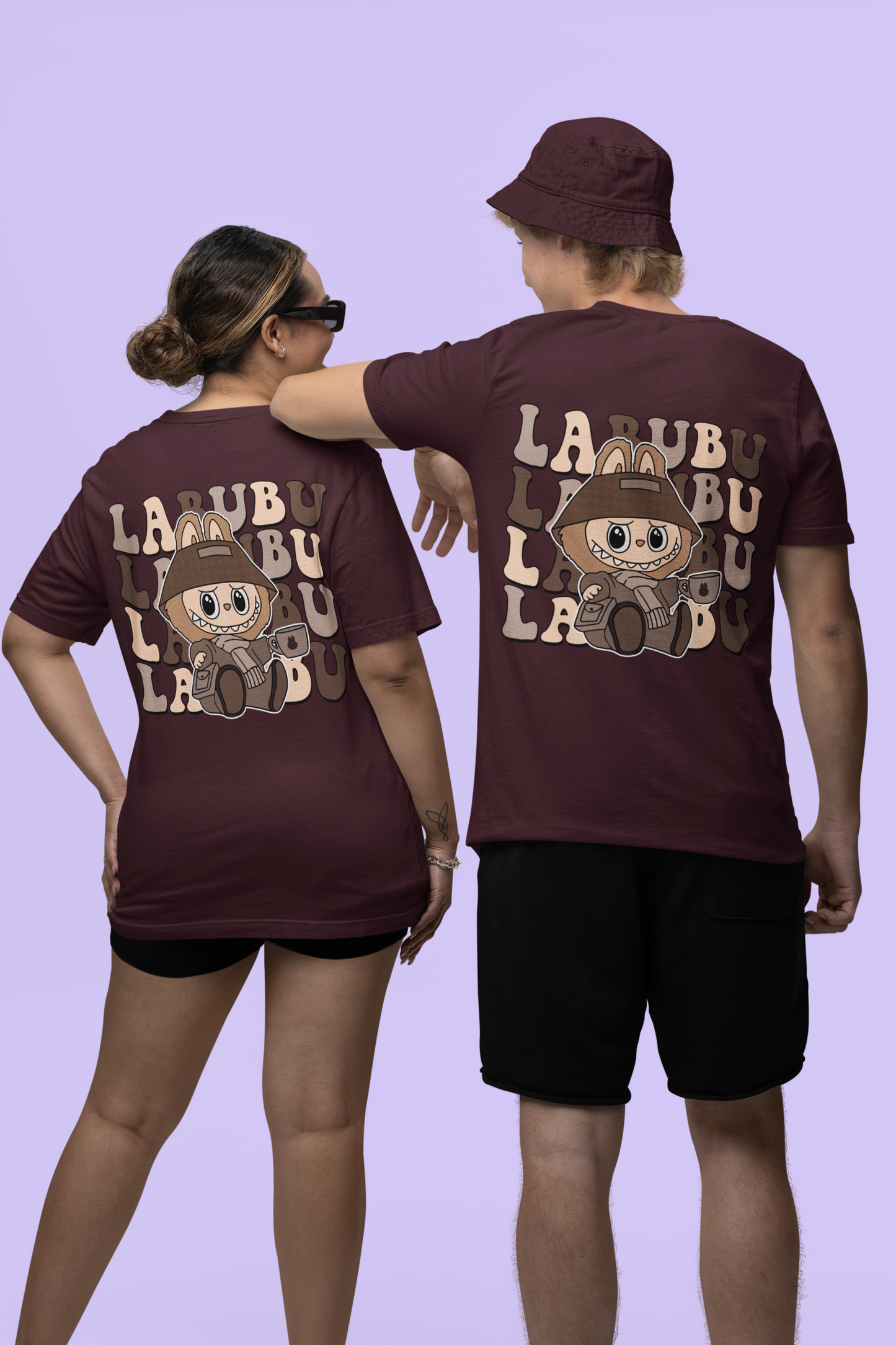 Chill with LABUBU – Unisex Oversized T-Shirt