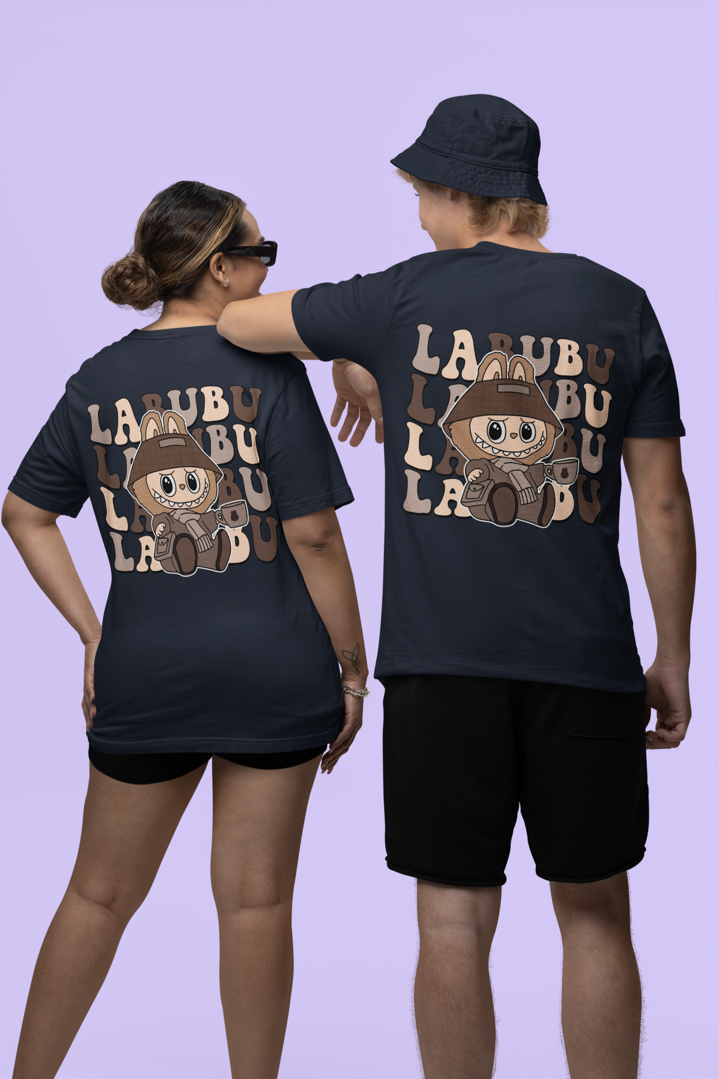 Chill with LABUBU – Unisex Oversized T-Shirt