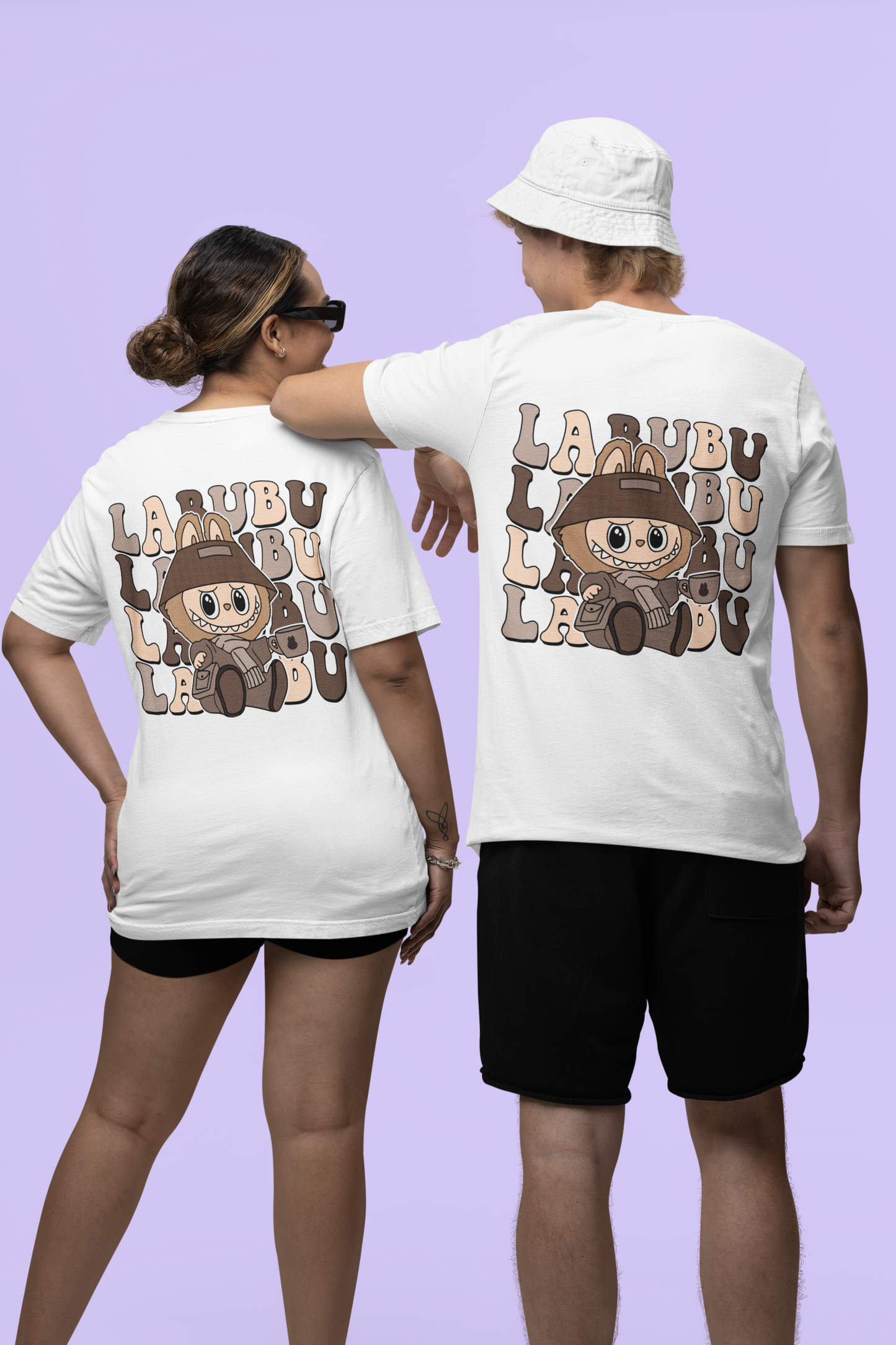 Chill with LABUBU – Unisex Oversized T-Shirt