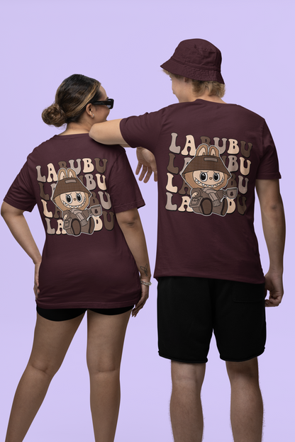 Chill with LABUBU – Unisex Oversized T-Shirt